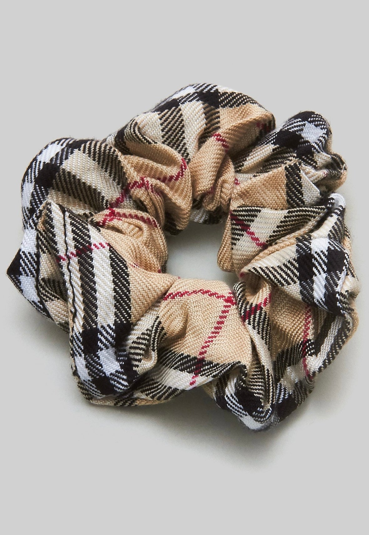 Plaid Scrunchie