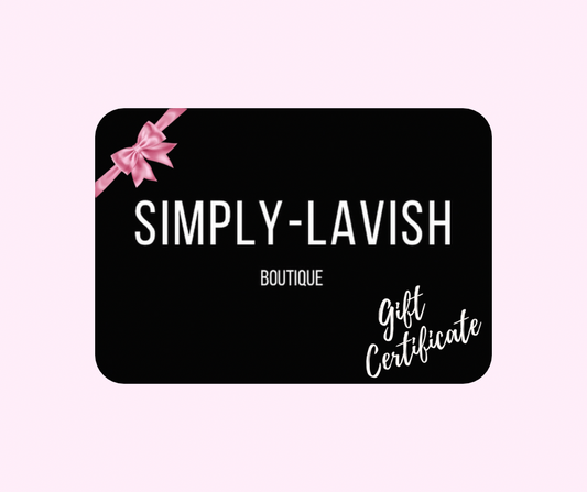 Simply Lavish Boutique Gift Card